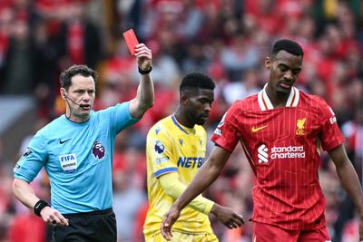 Why was Gravenberch sent off v Crystal Palace and will Liverpool midfielder serve ban next season?