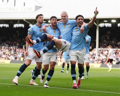 Gündogan and Haaland seal third place for Manchester City with victory at Fulham