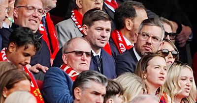 Steven Gerrard breaks cover as Rangers-linked boss spotted at Liverpool game