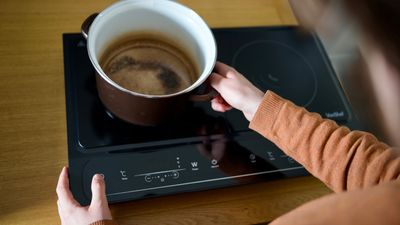 Simply plug-in and start cooking, this portable induction hob is a bargain