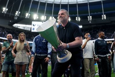 Ange Postecoglou finding future talk ‘weird’ after ending Spurs’ trophy drought