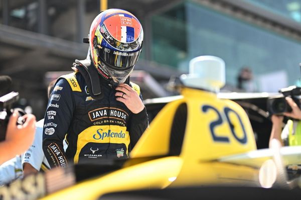 Watch: Alexander Rossi’s day goes up in flames at the Indianapolis 500
