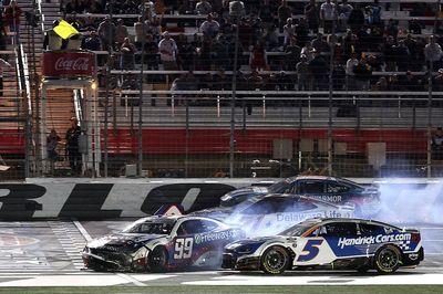 The Double DNF: Kyle Larson's day ends in a Coke 600 pile-up