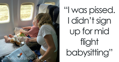 Person Upgrades To Business Class To Escape Mid-Flight Babysitting, Vacation Turns Tense