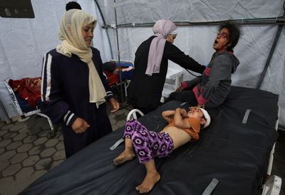 Israeli attacks kill dozens in Gaza, including 36 in school-turned-shelter