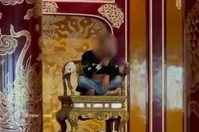 Vietnam arrests man for breaking one of its most prized treasures in palace museum display