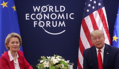 Trump rows back tariff threat to agree EU trade-talk extension