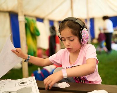 ‘She’s been talking about it all year’: school at Derbyshire festival gets top grades from children