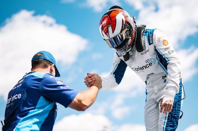 David Malukas on finishing third in the Indy 500: “I didn’t have a left hand” last year