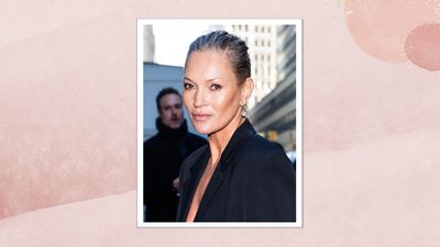 What sunscreen does Kate Moss rely on for her protected, healthy-looking complexion?