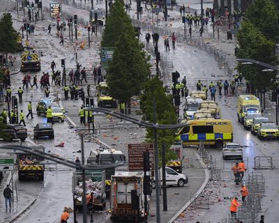 Nearly 50 injured after car ploughs into crowd at Liverpool FC victory parade