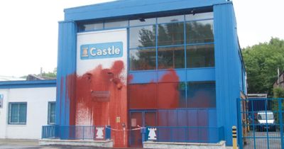 Pro-Palestine protesters target Glasgow firm linked with supplying weapons to Israel