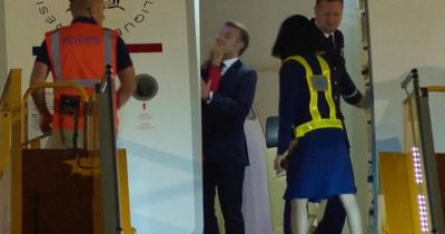 Emmanuel Macron speaks out as wife appears to push French leader in video