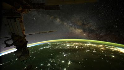 This astronaut's incredible photo, taken from space, features in the Milky Way Photographer of the Year collection