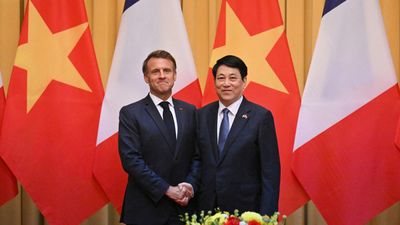 Macron champions 'rules-based order' as France courts Vietnam