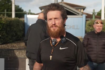 Bearded Tommy Robinson released from prison after contempt of court sentence reduced