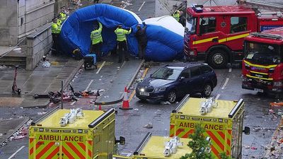 Area sealed off after car ploughs into Liverpool FC celebration