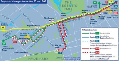 Changes to central London bus routes confirmed as passengers face longer journeys