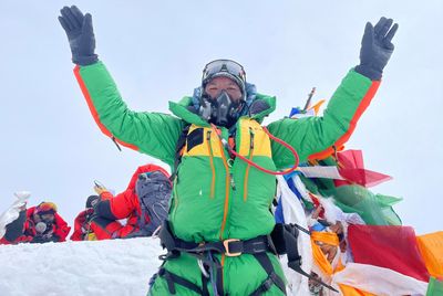 Nepali breaks world record with 31st summit of Mount Everest