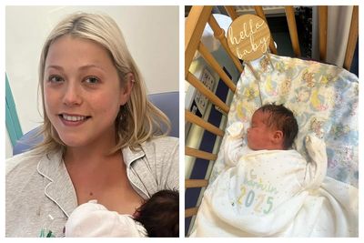 X Factor star Amelia Lily stuns fans as she welcomes baby girl after secret pregnancy