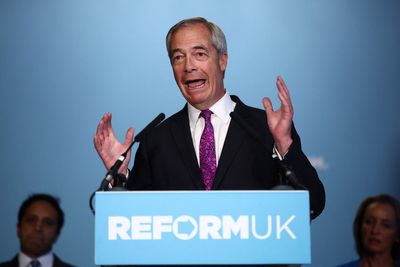 Farage declares Reform is ‘party of the workers’ as he vows to trash Starmer’s legacy