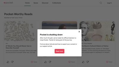 Pocket app is going away, so you should export your data now