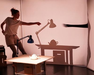 Edinburgh international children’s festival review – naughty shadows, silly grown-ups and tongue twisters