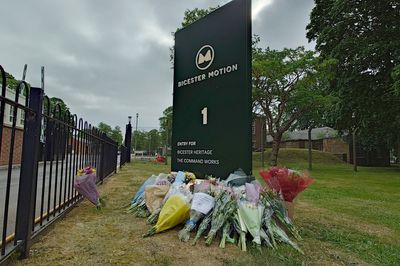 Three died in blaze at former RAF base after part of building ‘collapsed’