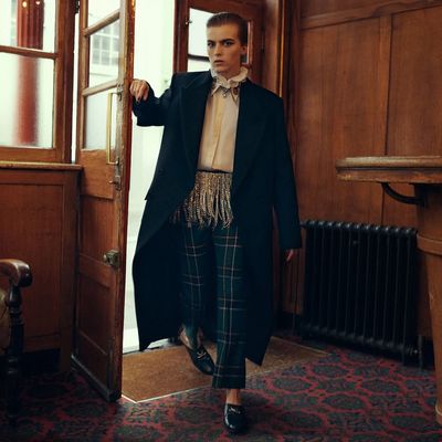 The Coach & Horses Pub Serves as Backdrop for Alexander McQueen's Pre-Fall 2025 Campaign