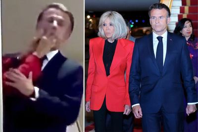 French President Macron 'Concealed Anger' After Wife Publicly 'Shoveled' His Face: Body Language Expert