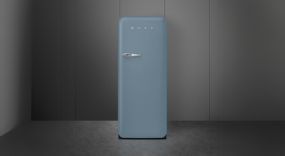 Smeg refreshes its iconic fridge with cool contemporary colour twist