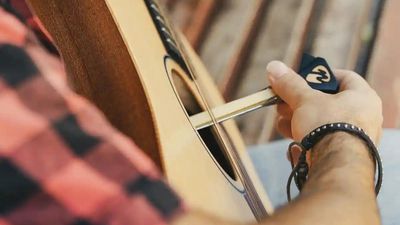 “It’s a real bow with synthetic hair on two sides and it’s capable of doing some amazing things”: Turn your acoustic guitar into a violin or cello? The Pickaso Guitar Bow might be this year’s must-have accessory for Jimmy Page superfans