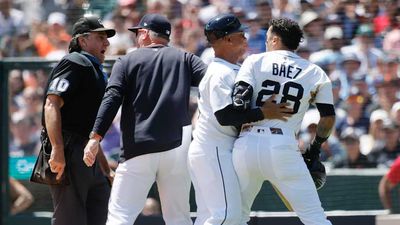 A.J. Hinch Had Perfect Joke About Javier Baez and Phil Cuzzi Before Tuesday's Game