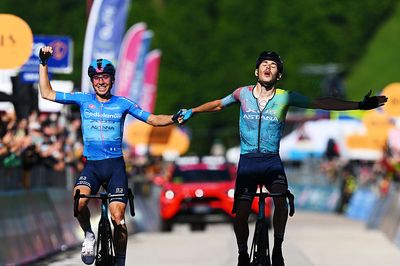 Giro d'Italia: Christian Scaroni wins stage 16 as Isaac del Toro falters on San Valentino summit finish