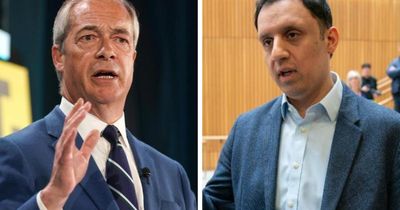 Anas Sarwar slams 'poisonous man' Nigel Farage amid 'racist' Reform UK ad row