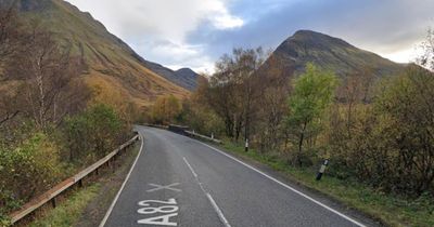 Pedestrian in hospital after crash near Inverlochy Castle