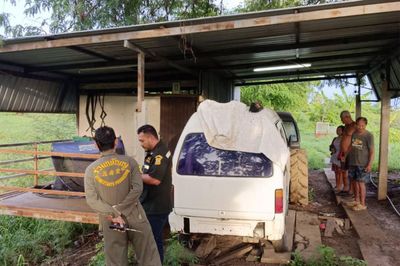 Three electrocuted in family garage during storm