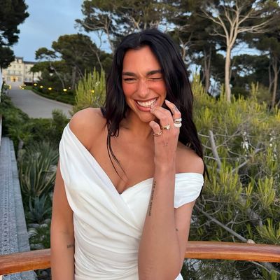 Dua Lipa's Bridal White Jacquemus Dress Could Double as an Actual Wedding Gown