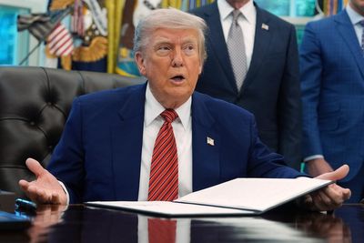 Trump claims Canada is considering becoming 51st state in exchange for free Golden Dome protection