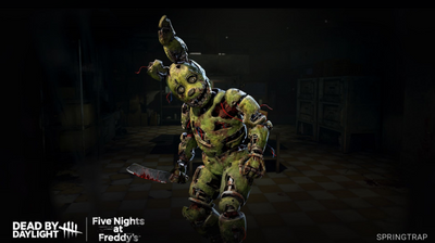 'Dead by Daylight' x 'Five Nights at Freddy's' Crossover Brings Springtrap as the Newest Killer