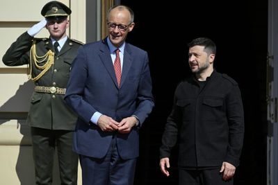Zelensky Set To Meet Germany's Merz In Berlin
