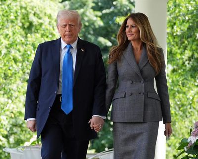 How long will it be before Melania steps aside for MelanAI?