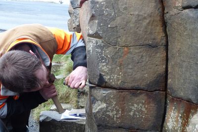 Tourists urged to stop jamming coins into iconic Giant’s Causeway rocks