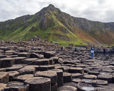 Giant’s Causeway visitors causing damage by wedging coins into cracks