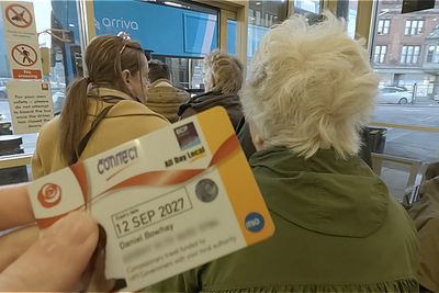 Disabled student’s ‘agonisingly slow’ journey across England using only public buses