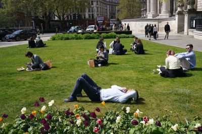 UK basks in sunniest spring on record