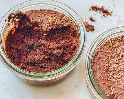 How to turn aquafaba into a delectable vegan chocolate mousse – recipe