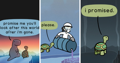 21 Inspiring Comics Made By Some Of The Most Famous Artists That Highlight Environmental Issues