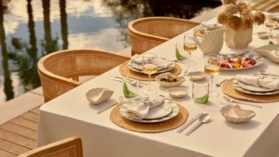 Outdoor table linens – shop our pretty and practical edit for all your al fresco dining occasions