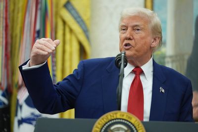 Trump again suggests Harvard is teaching students ‘2+2= 4’ and says Ivy league school getting its ‘a** kicked’